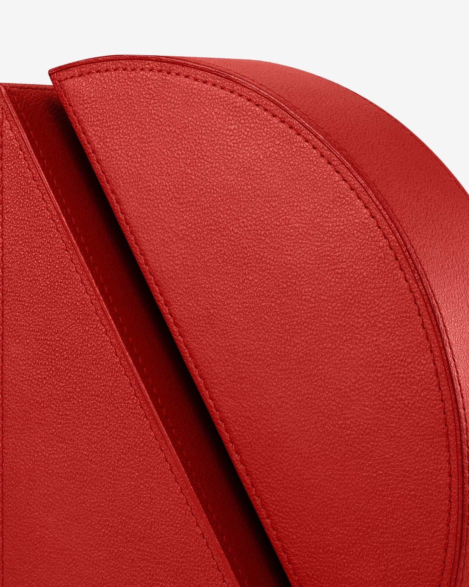 Right Cubist Bookend - Red - Image 4