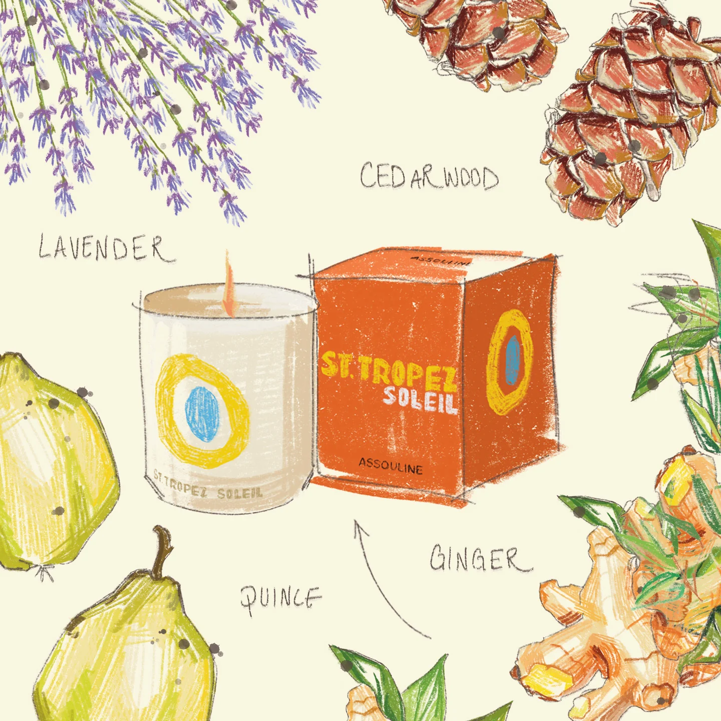 St. Tropez Soleil - Travel From Home Candle - Image 4